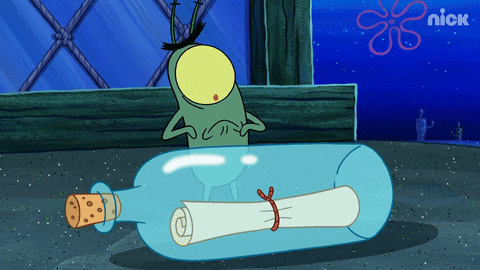 Scared Ghost GIF by SpongeBob SquarePants