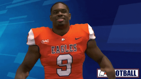 Game Time Kiss GIF by Carson-Newman Athletics