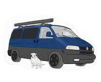 Dogvanlife Sticker by HeldenCamper