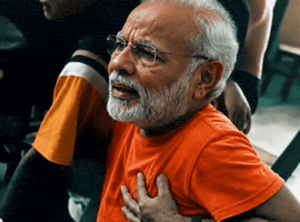 Heart Attack Modi GIF by HackerMarathi.IN
