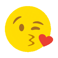 Wink Kiss Sticker by imoji