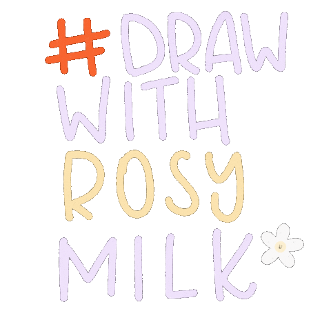 Rosymilk Sticker