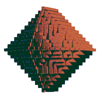 Loop 3D Sticker by KhyatiTrehan