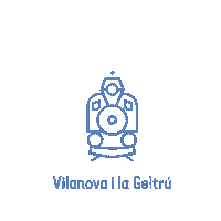 Trenet Sticker by Vilanova Turisme