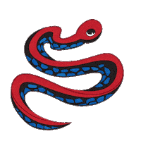 Snake Sticker by Parks Conservancy