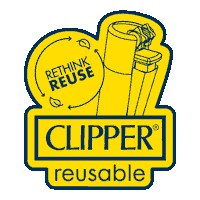 clipperofficial clipper rethinkreuse clipperlighter clippereusable Sticker