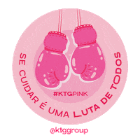 Outubro Rosa Cancer De Mama Sticker by KTG Group