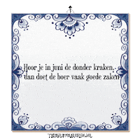 Wijsheid Verandering Sticker by Tegelspreuken.nl