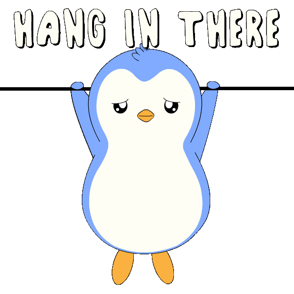 You Can Do It Help Sticker by Pudgy Penguins