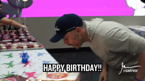 Happy Birthday Party GIF by GaryVee