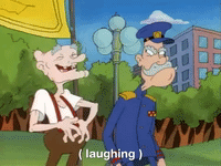 hey arnold nick splat GIF