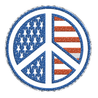 happy july 4th STICKER
