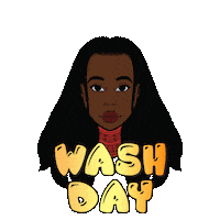Water Hair Sticker by RS