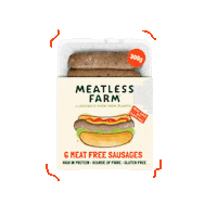 Plant Based Vegan Sticker by The Meatless Farm