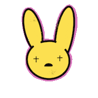 Joe Biden Badbunny Sticker by Creative Courage