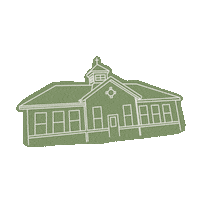 Dayton Flyers Heritage Building Sticker by Flyer Enterprises