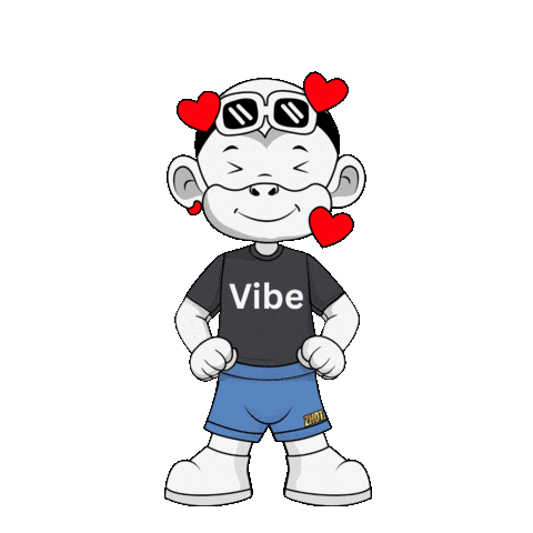 Vibes Sticker by Zhot