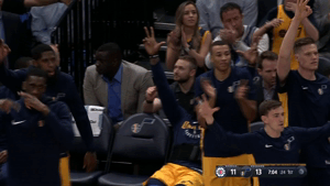 lets go yes GIF by NBA