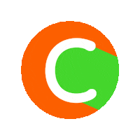 Orange Abc Sticker