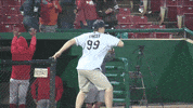 minor league baseball emcee sam GIF by Kane County Cougars