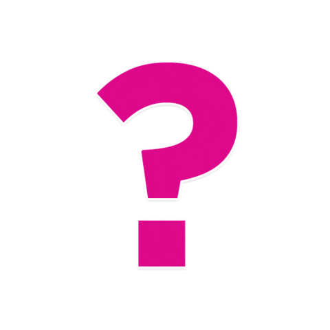 Question Mark Sticker by Who? Weekly