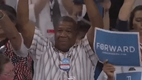 barack obama cheer GIF by Obama
