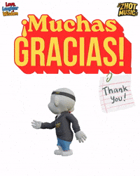 Spanish Thank You GIF by Zhot Music