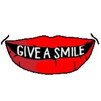 Lips Smile Sticker by Kochstrasse™