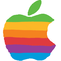 Apple Coding Sticker by EscuelaDevRock