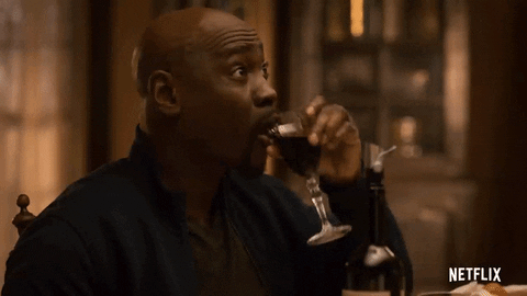 Drink Reaction GIF by Lucifer
