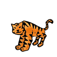 Tiger Sueños Sticker by Loto Honduras