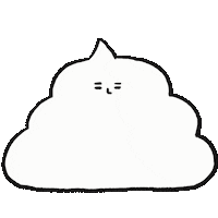 Poop Jumping Sticker