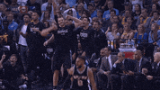 Nba Playoffs Reaction GIF by NBA