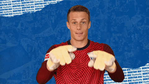Goalkeeper Keeper GIF by Hertha BSC