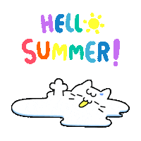 Melting Ice Cream Sticker by Mikitti