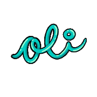Typography Neon Sticker