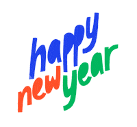 Happy New Year Celebration Sticker by Yeremia Adicipta