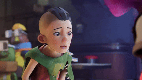 Nervous Animation GIF by Nouns Movie