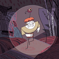 studio_huckepack reaction dance art animation GIF