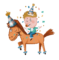 Katrinrud holiday happy birthday праздник день рождения Sticker