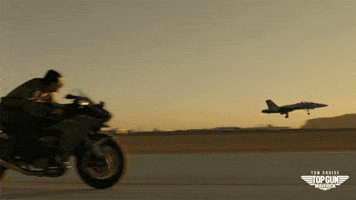 Top Gun Maverick Motorcycle GIF by Top Gun