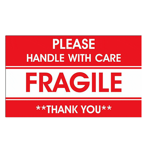 Fragile Sticker by Womanish_Experience