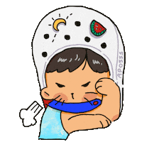 Cat Sigh Sticker by AJ