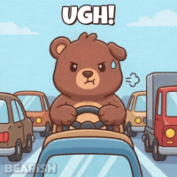 Angry Road Rage GIF by BEARISH