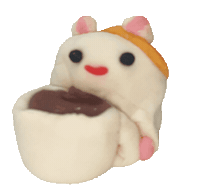 Coffee Clay Sticker