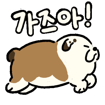 alien_marguerite dog puppy lets go go Sticker