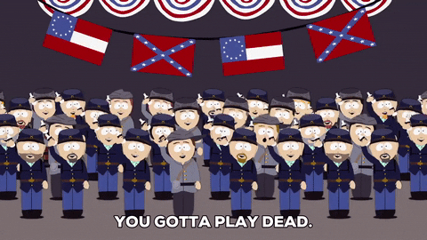civil war reenactors GIF by South Park 