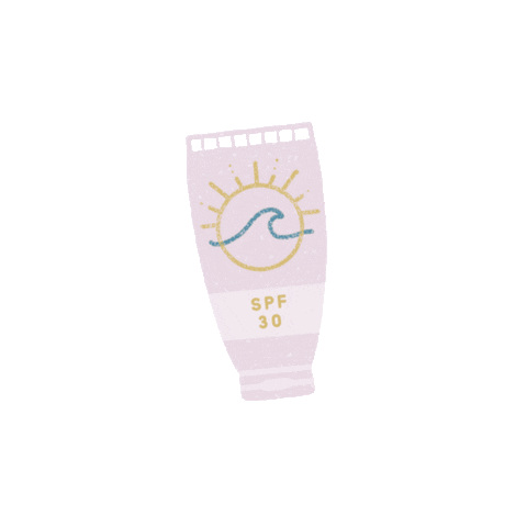 justbeth giphyupload pink sun skincare Sticker