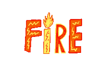 Sick Fire Sticker
