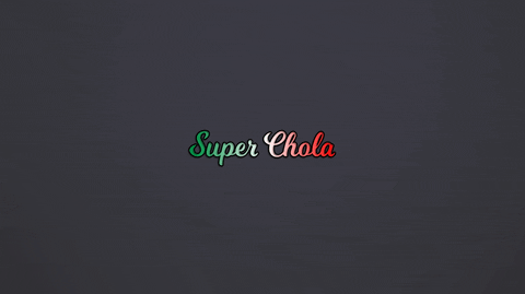 SuperChola giphyupload animation superhero latina GIF